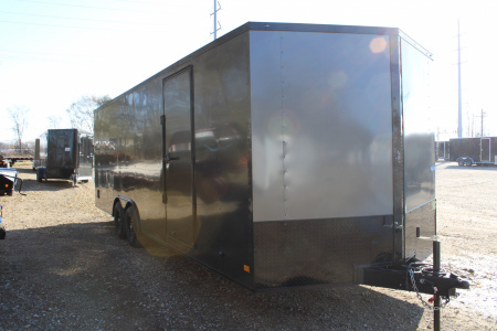 New 2026 Darkhorse Cargo 8.5X24 RD ENC Car Hauler