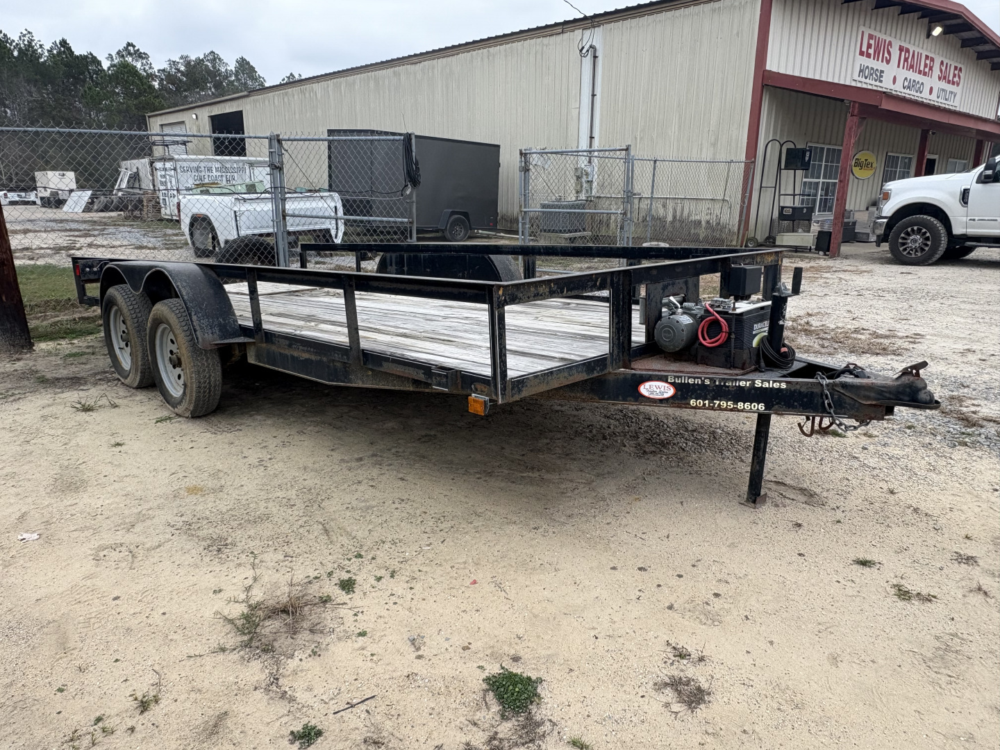 Used 2010 7X16TA Utility Trailer