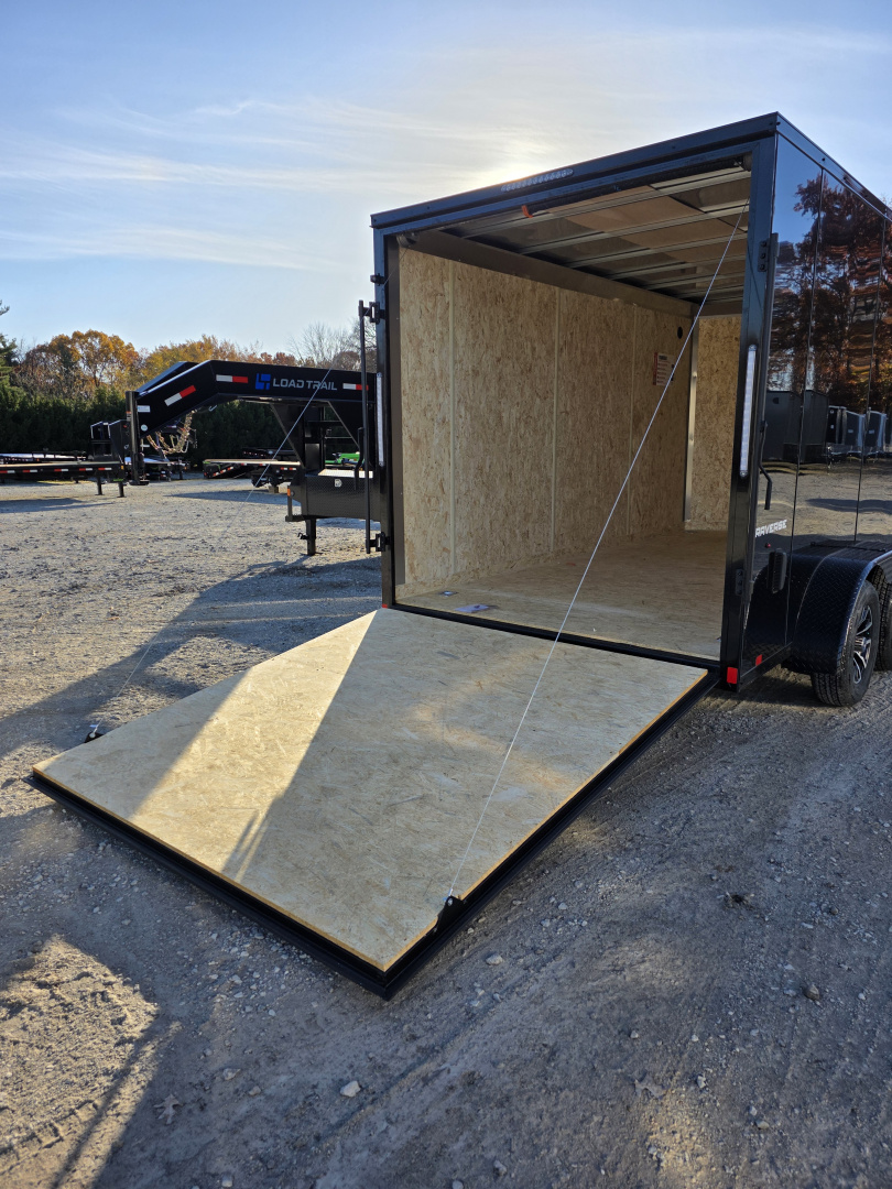 New 2026 Formula Trailers 7X14 BLACKOUT ENCLOSED CARGO ENCLOSED TRAILER 7' INSIDE HEIGHT RAMP DOOR Cargo / Enclosed Trailer