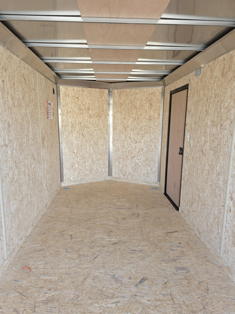 New 2026 Formula Trailers 7X14 BLACKOUT ENCLOSED CARGO ENCLOSED TRAILER 7' INSIDE HEIGHT RAMP DOOR Cargo / Enclosed Trailer