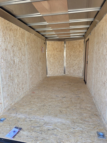 New 2026 Formula Trailers 7X14 BLACKOUT ENCLOSED CARGO ENCLOSED TRAILER 7' INSIDE HEIGHT RAMP DOOR Cargo / Enclosed Trailer