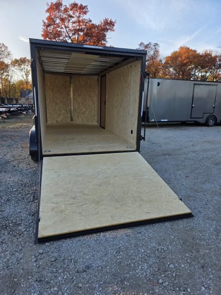 New 2026 Formula Trailers 7X14 BLACKOUT ENCLOSED CARGO ENCLOSED TRAILER 6'6 INSIDE HEIGHT RAMP DOOR Cargo / Enclosed Trailer
