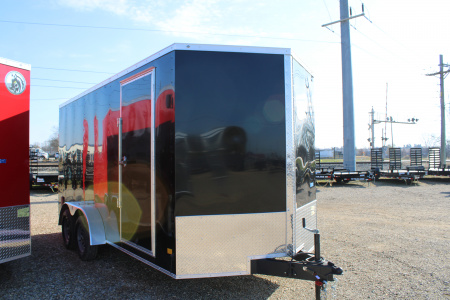New 2026 Darkhorse Cargo 7X16 + 12  RD ENC Cargo / Enclosed Trailer