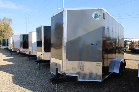 New 2026 Darkhorse Cargo 7X14 + 12  RD ENC Cargo / Enclosed Trailer