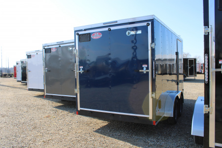 New 2026 Darkhorse Cargo 7X14 + 12" RD ENC Cargo / Enclosed Trailer