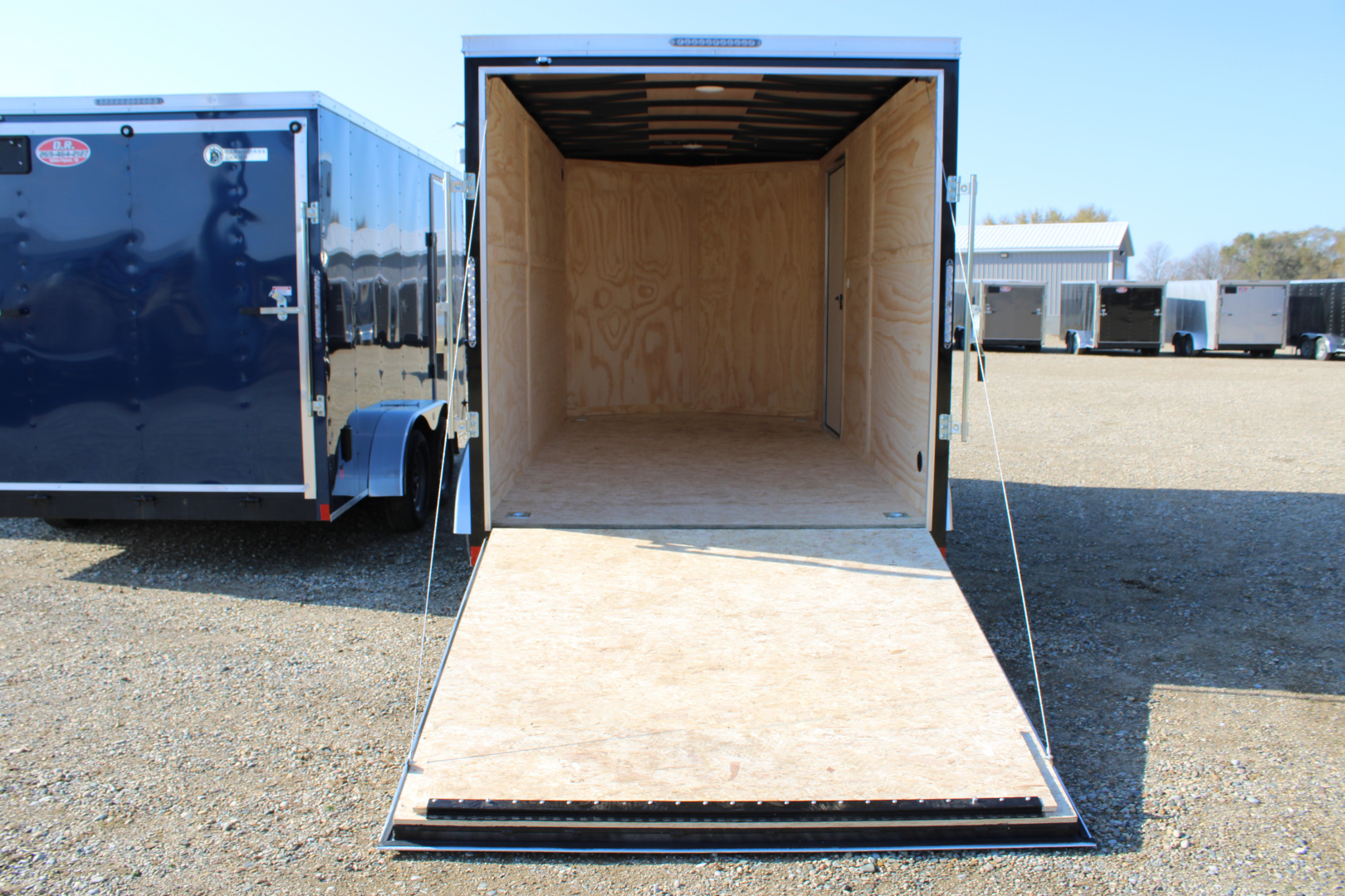 New 2026 Darkhorse Cargo 7X14 + 12" RD ENC Cargo / Enclosed Trailer