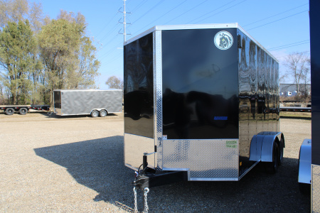 New 2026 Darkhorse Cargo 7X14 + 12" RD ENC Cargo / Enclosed Trailer