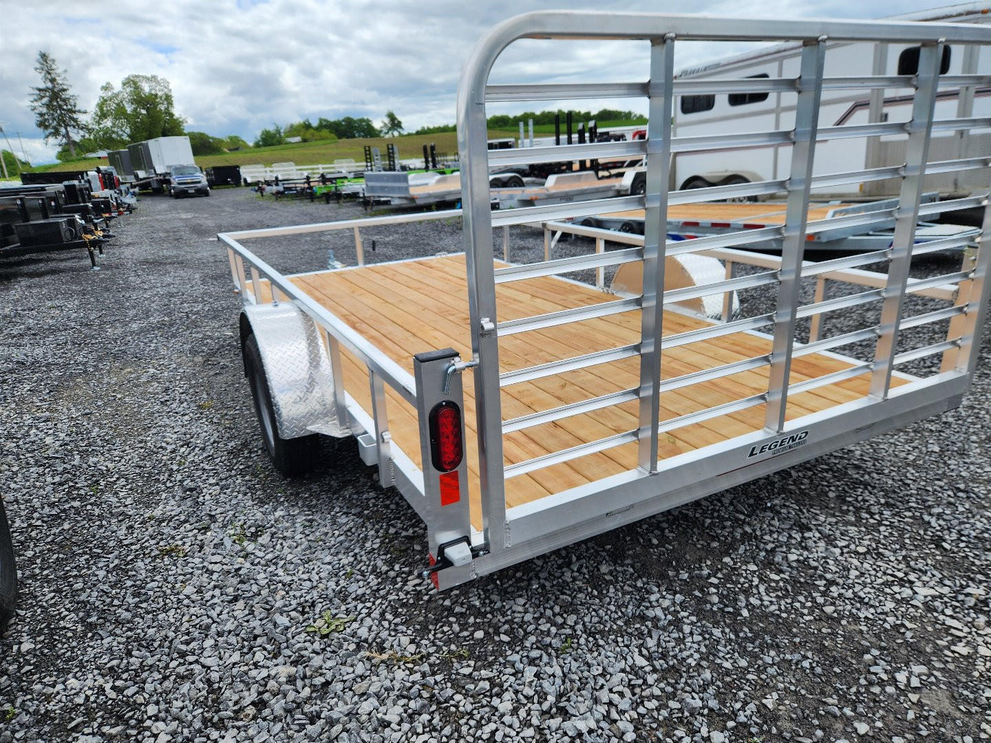 New 2026 LEGEND TRAILERS 7X14ODSA30 Utility Trailer