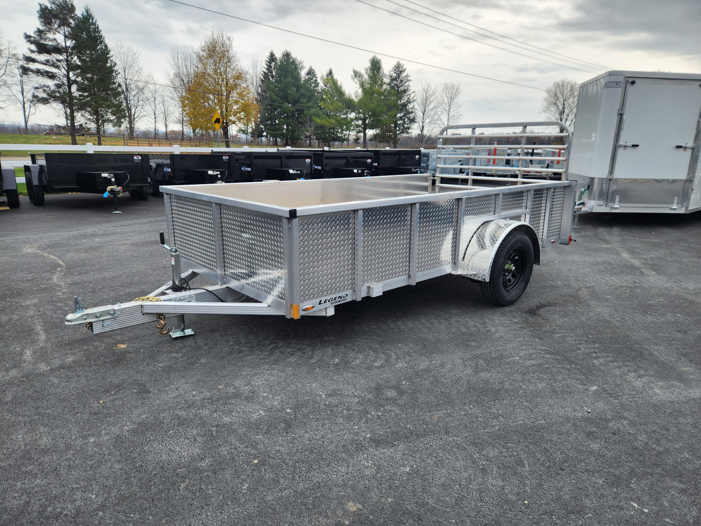 New 2026 LEGEND TRAILERS 6X12ODSA30 Utility Trailer