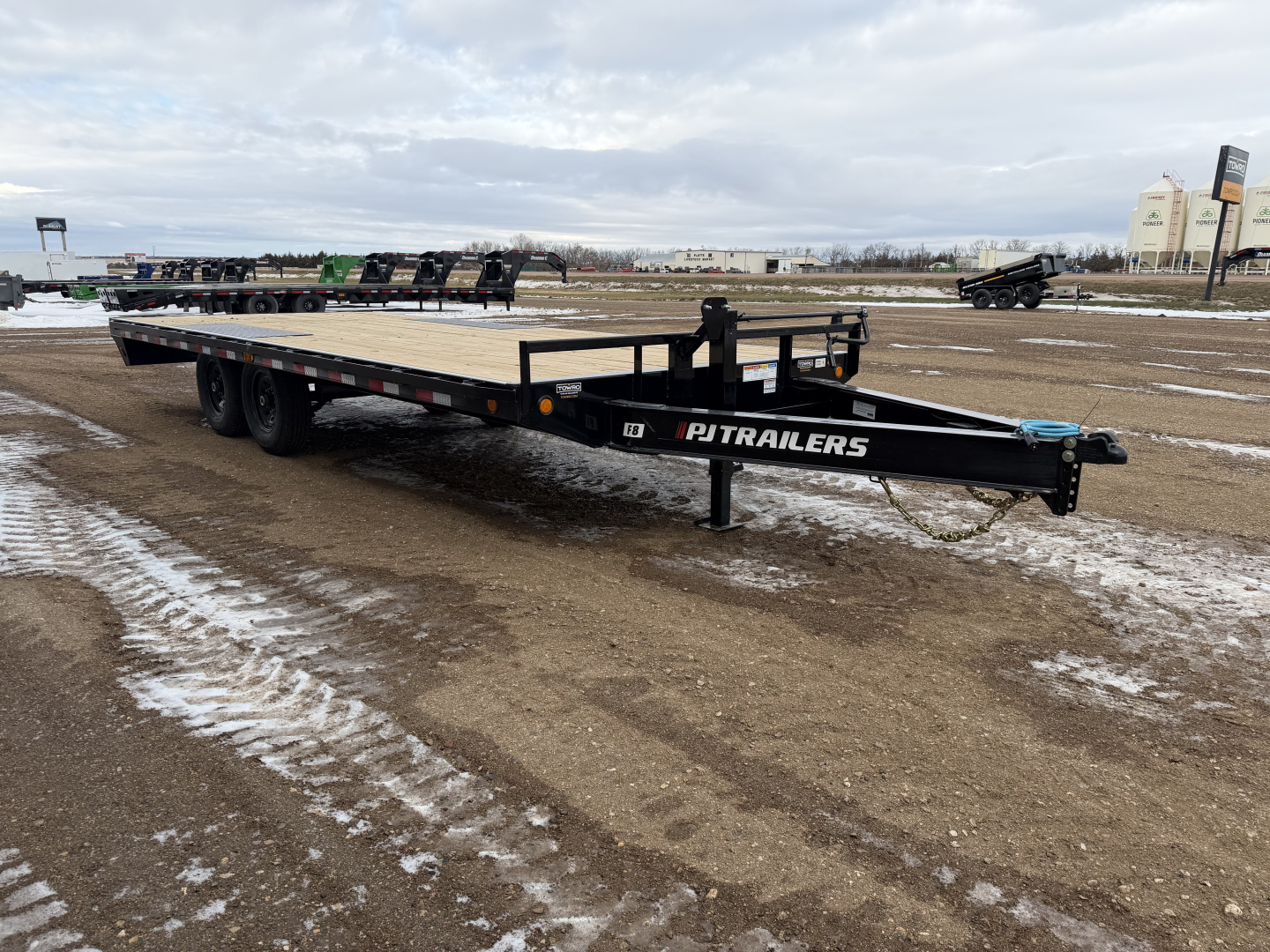 New 2026 PJ Trailers F8 DeckOver 20x8 Equipment Trailer