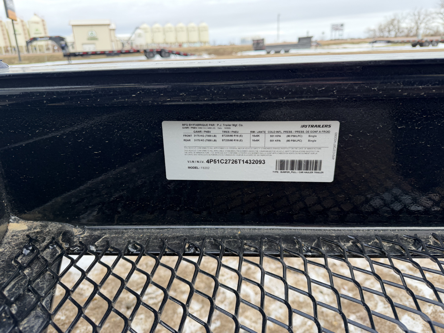 New 2026 PJ Trailers F8 DeckOver 20x8 Equipment Trailer