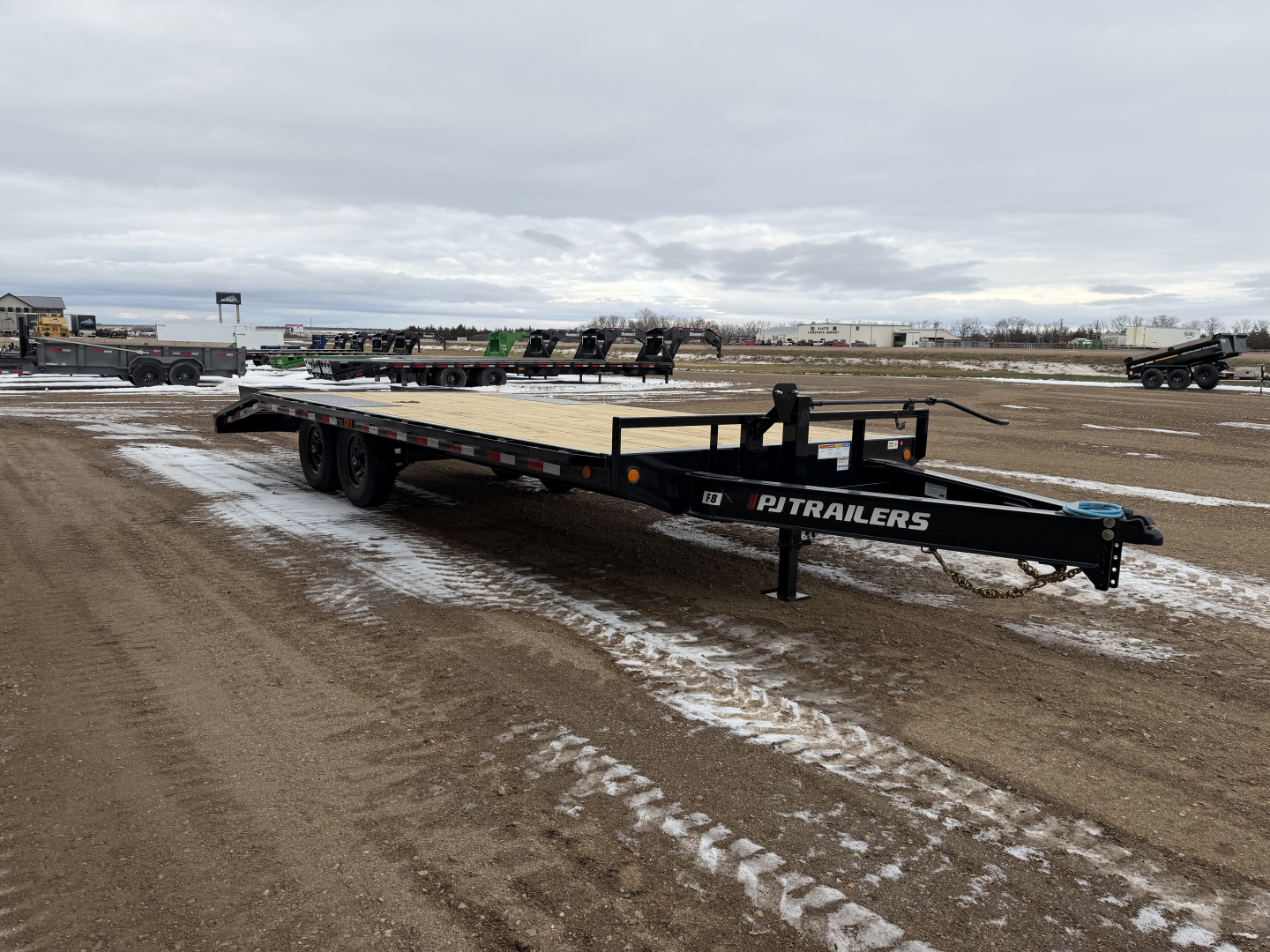 New 2026 PJ Trailers F8 DeckOver 20x8 Equipment Trailer