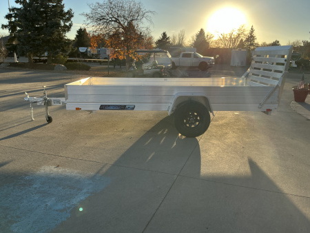 New 2026 Aluma 6812H-ESA-S-TG Utility Trailer