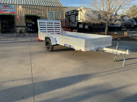 New 2026 Aluma 6812H-ESA-S-TG Utility Trailer