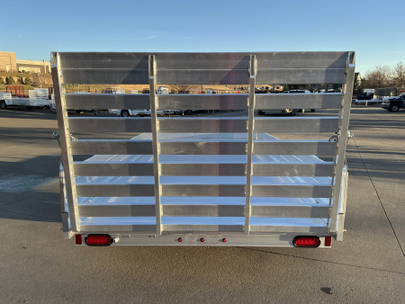 New 2026 Aluma 6812H-ESA-S-TG Utility Trailer