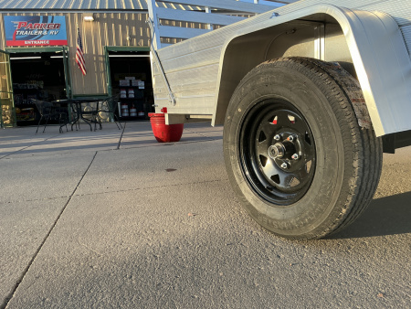 New 2026 Aluma 6812H-ESA-S-TG Utility Trailer