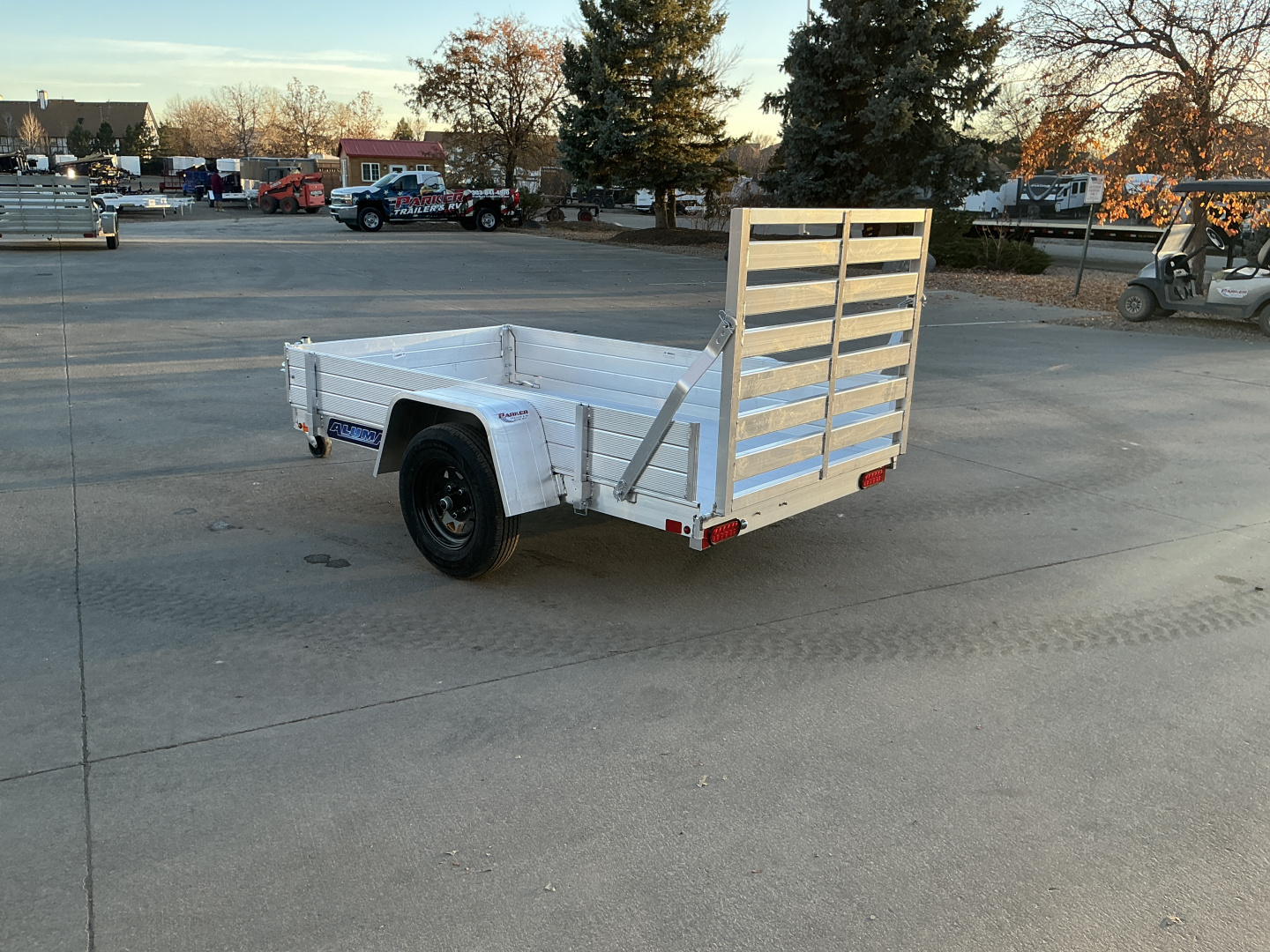 New 2026 Aluma 548ESA-S-TG Utility Trailer