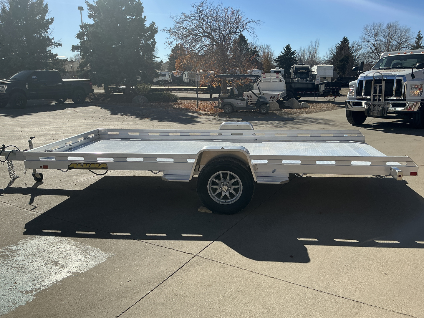 New 2026 Aluma 8015TILT-S-EL Utility Trailer
