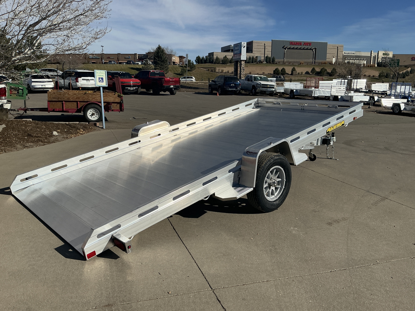 New 2026 Aluma 8015TILT-S-EL Utility Trailer