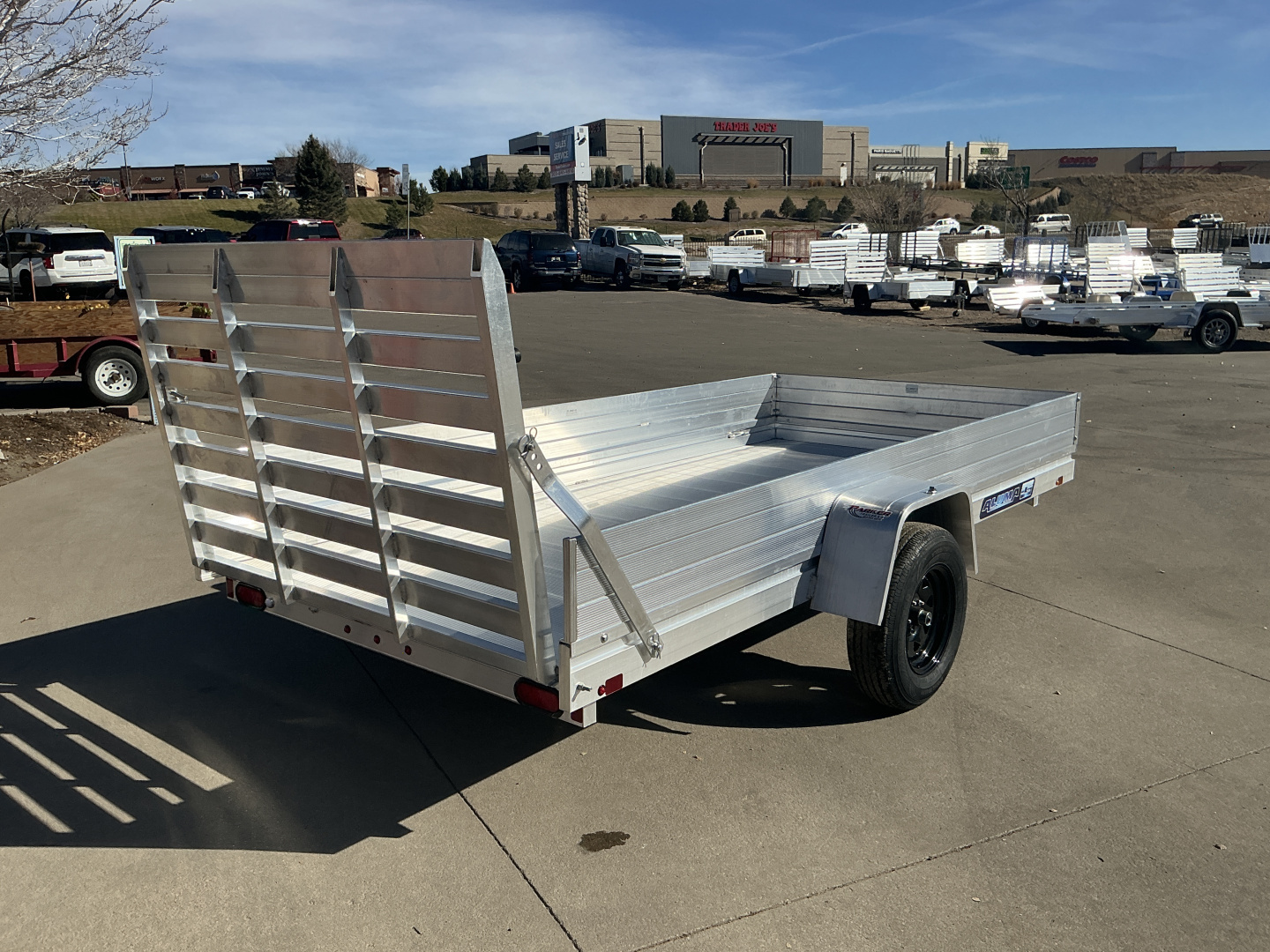 New 2026 Aluma 6812H-ESA-S-TG Utility Trailer