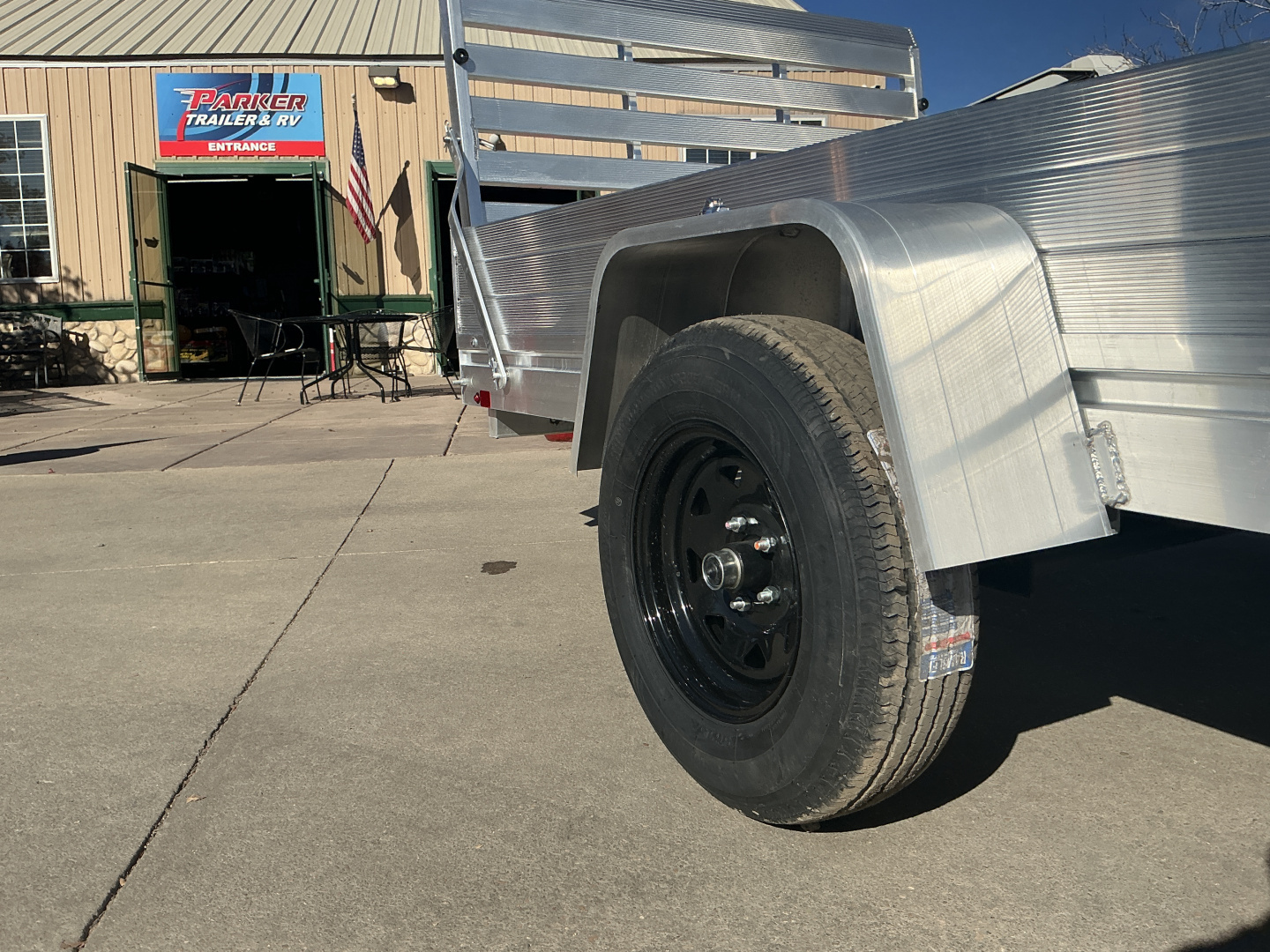 New 2026 Aluma 6812H-ESA-S-TG Utility Trailer