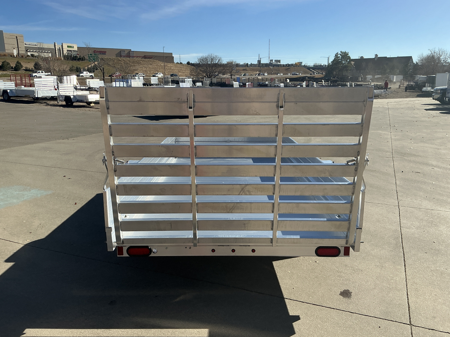 New 2026 Aluma 6812H-ESA-S-TG Utility Trailer