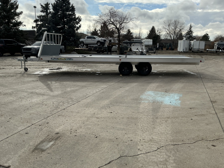 New 2024 Aluma 8624DH-TA-EL-SRP-15SL Flatbed Trailer