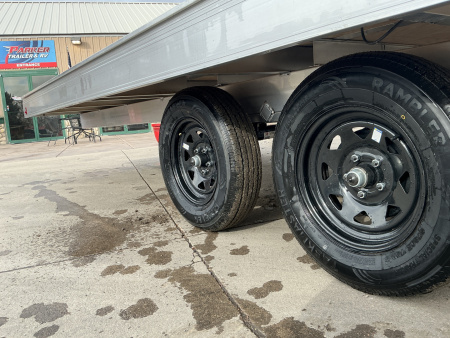 New 2024 Aluma 8624DH-TA-EL-SRP-15SL Flatbed Trailer