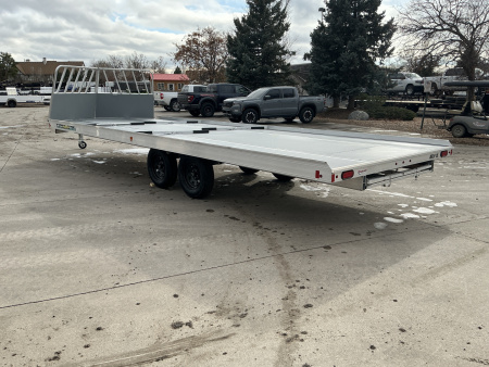 New 2024 Aluma 8624DH-TA-EL-SRP-15SL Flatbed Trailer