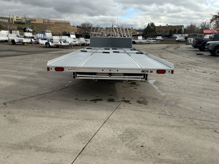 New 2024 Aluma 8624DH-TA-EL-SRP-15SL Flatbed Trailer