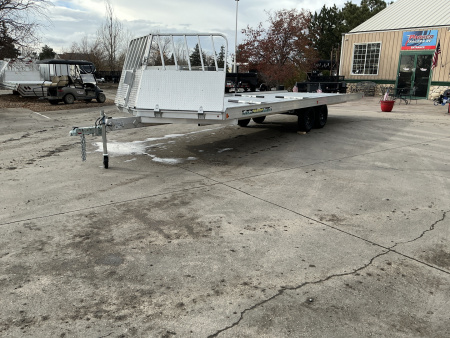 New 2024 Aluma 8624DH-TA-EL-SRP-15SL Flatbed Trailer