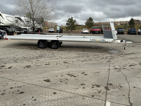 New 2024 Aluma 8624DH-TA-EL-SRP-15SL Flatbed Trailer