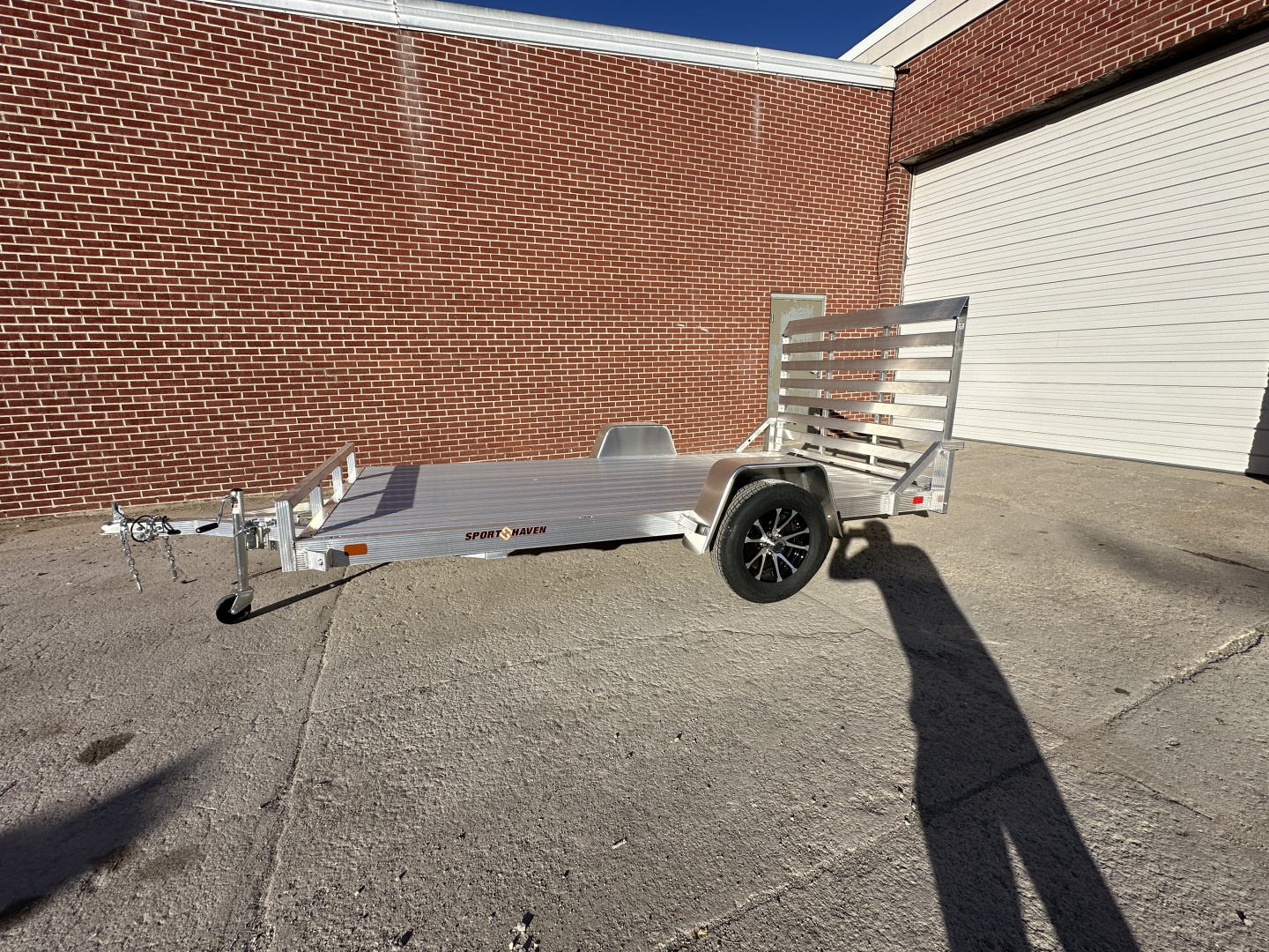 New 2026 Sport Haven AU612D 6X12 Utility Trailer