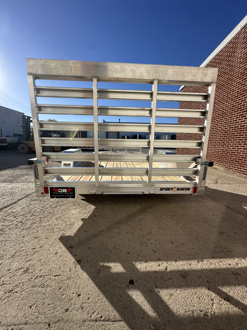 New 2026 Sport Haven AU612 6X12 Utility Trailer
