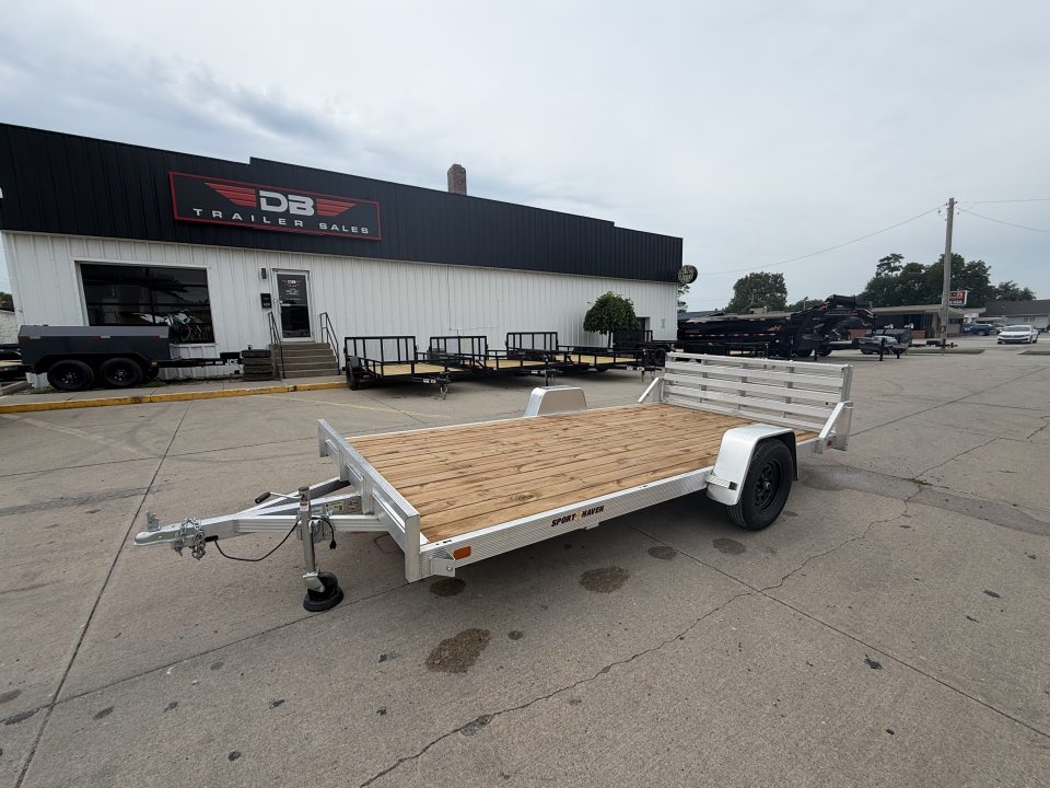 New 2026 Sport Haven AU714 7X14 Utility Trailer