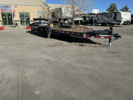 New 2026 Diamond C LPX208S 22X82 Flatbed Trailer