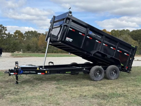 New 2026 Load Trail 83x14 DL 4FT High Side Telescopic 7 gauge 14k Dump Trailer