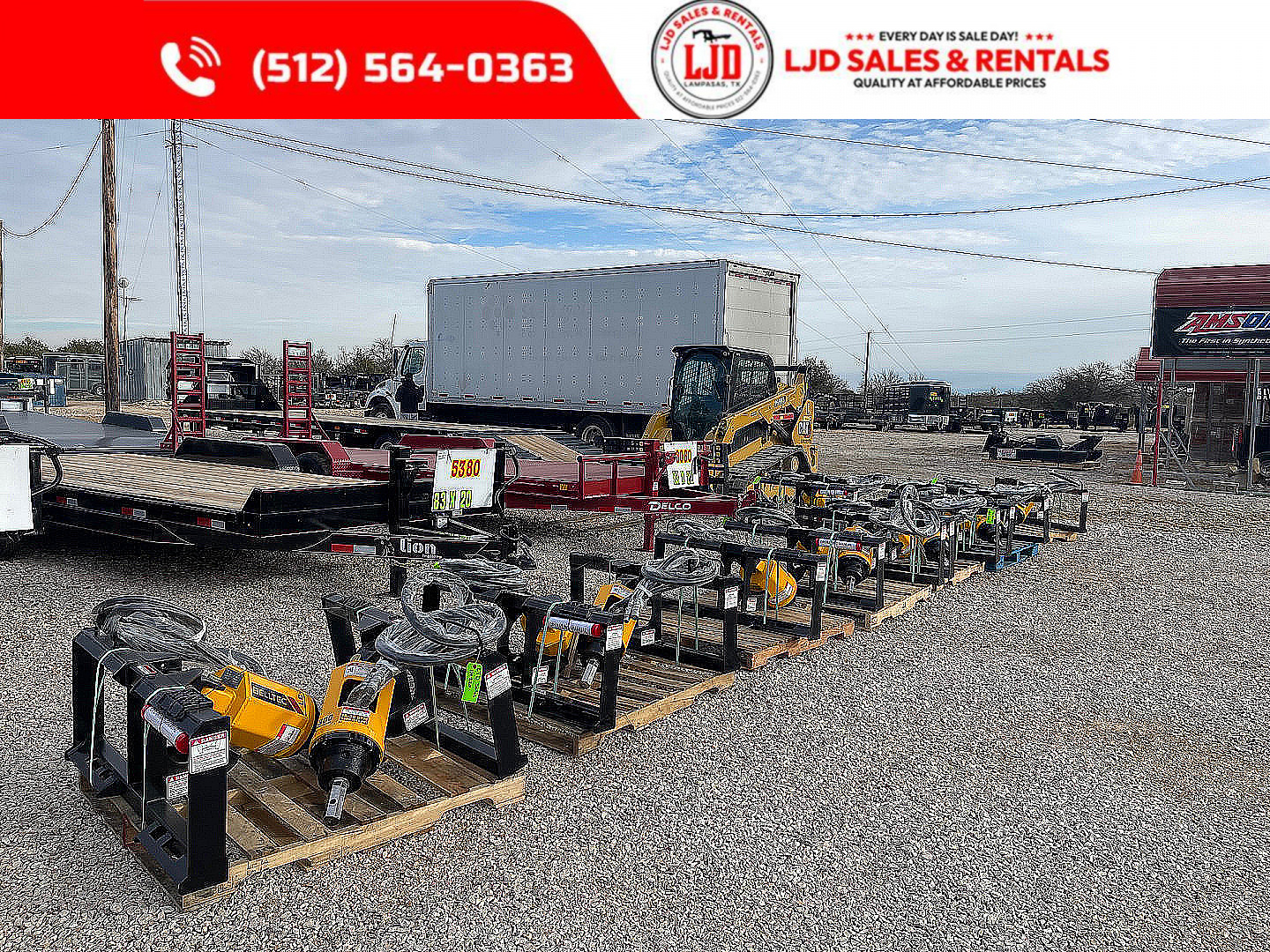 New 2025 Calico - 12' X 6' X 6'6 Bumper Pull - Stock Trailer