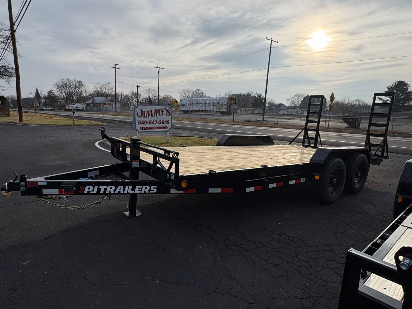 New 2026 PJ Trailers 18'x6" Channel Equipment Trailer