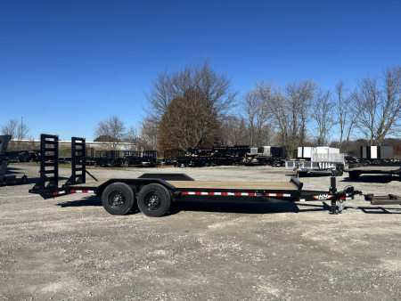 New 2026 H&H Trailers 82x20 18+2 Equipment Trailer 14K GVWR Drive over Fenders
