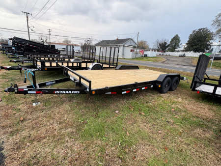 New 2026 PJ Trailers 20'x5" Channel Car Hauler / Equipment Trailer
