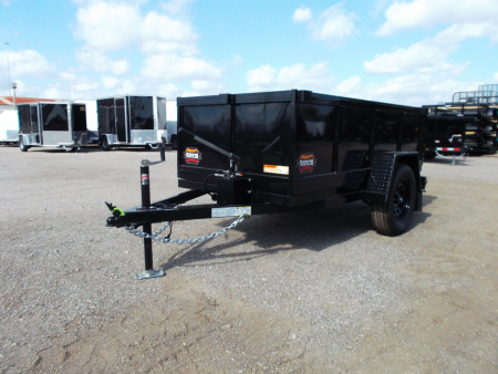 New 2026 Prospector 4x8 CW 3.5K Dump Trailer / 24  Sides