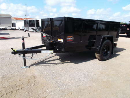 New 2026 Prospector 4x8 CW 3.5K Dump Trailer / 24  Sides