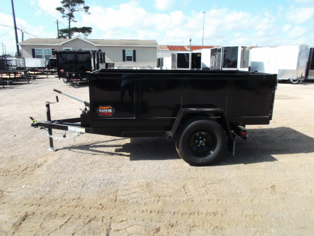 New 2026 Prospector 4x8 CW 3.5K Dump Trailer / 24  Sides