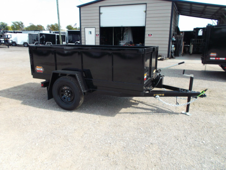 New 2026 Prospector 4x8 CW 3.5K Dump Trailer / 24  Sides