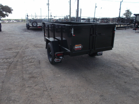 New 2026 Prospector 4x8 CW 3.5K Dump Trailer / 24  Sides