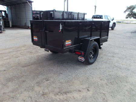 New 2026 Prospector 4x8 CW 3.5K Dump Trailer / 24  Sides