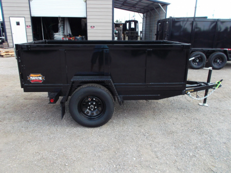 New 2026 Prospector 4x8 CW 3.5K Dump Trailer / 24  Sides
