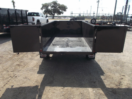 New 2026 Prospector 4x8 CW 3.5K Dump Trailer / 24  Sides