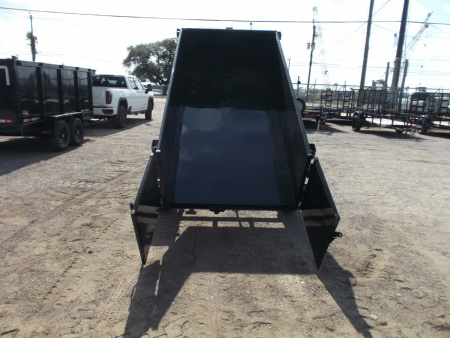New 2026 Prospector 4x8 CW 3.5K Dump Trailer / 24  Sides